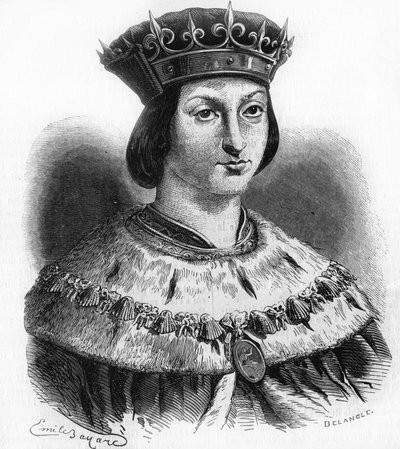 Portrait de Louis XII (1462-1515), roi de France. - Unknown artist