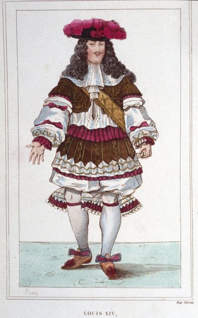 Portrait de Louis XIV (1638 - 1715), Roi de France - Unknown artist