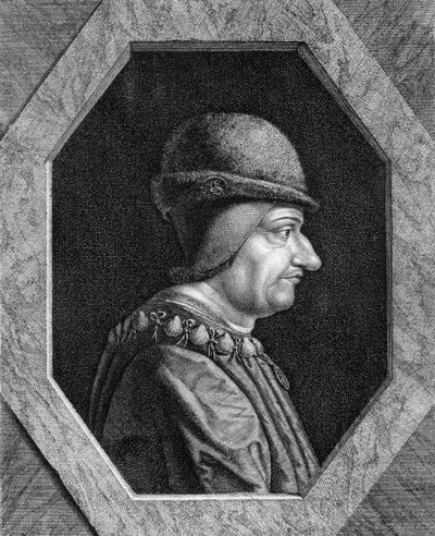 Portrait de Louis XI (1423-1483), roi de France. - Unknown artist
