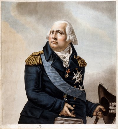 Portrait de Louis XVIII, vers 1820 - Unknown artist