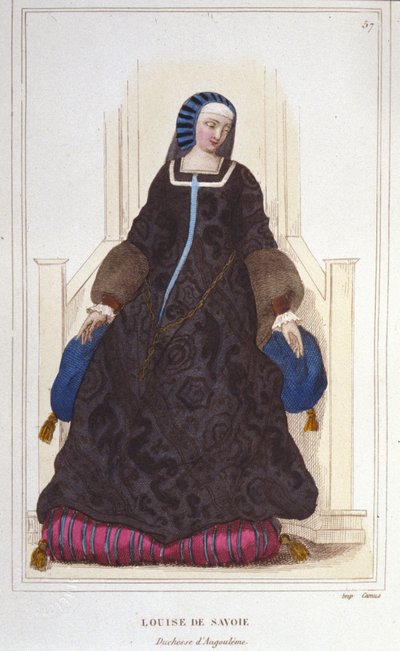 Portrait de Louise de Savoie, Duchesse d