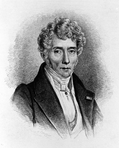 Portrait de Luigi Cherubini (1760-1842), compositeur italien - Unknown artist