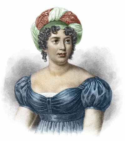 Portrait de Madame de Staël (1766-1817), femme de lettres - Unknown artist