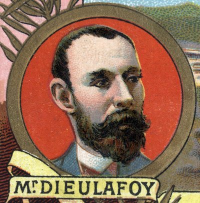 Portrait de Marcel Auguste Dieulafoy - Unknown artist
