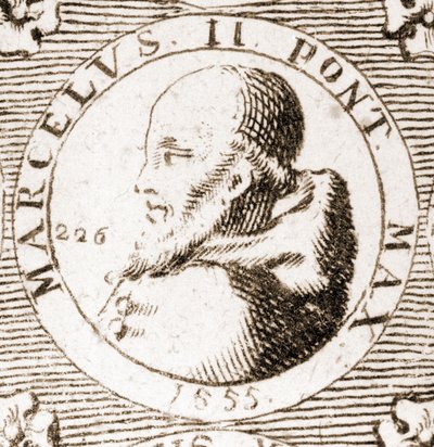 Portrait de Marcel II (1501 - 1555) - Unknown artist