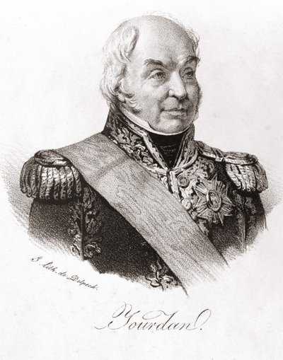 Portrait du maréchal Jean Baptiste Jourdan (1762 - 1833) - Unknown artist