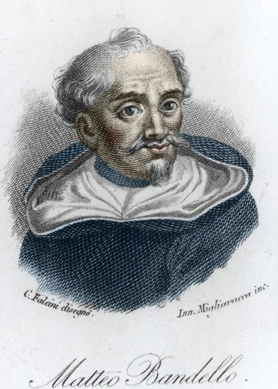 Portrait de Matteo Bandello - Unknown artist