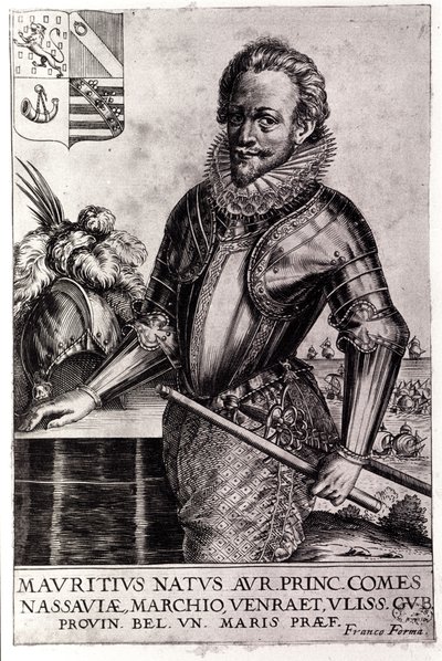 Portrait de Maurice de Nassau, Prince d