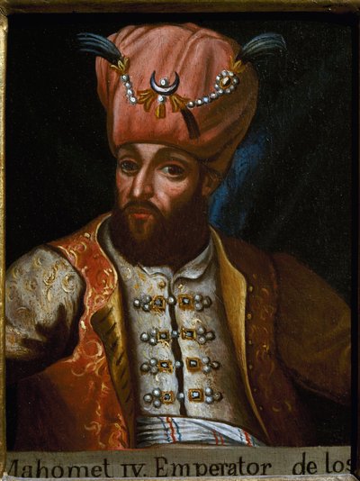 Portrait de Mehmed IV dit le Chasseur, sultan de l