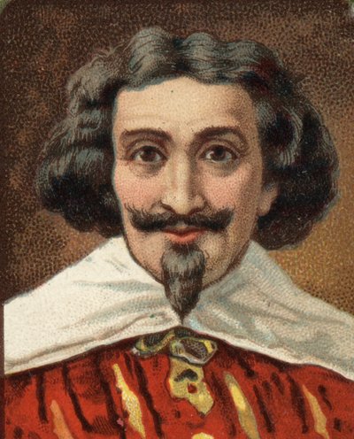 Portrait de Miguel de Cervantes (1547-1616) écrivain espagnol Miguel Cervantes de Saavedra. - Unknown artist