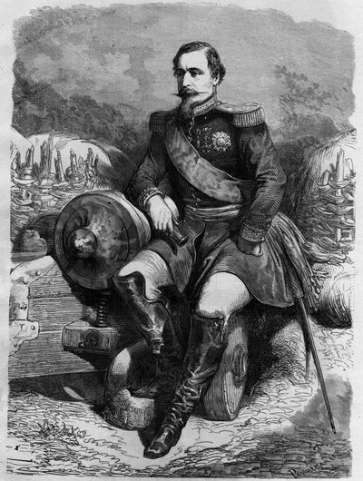 Portrait de Napoléon III (1808-1873), empereur des Français - Unknown artist