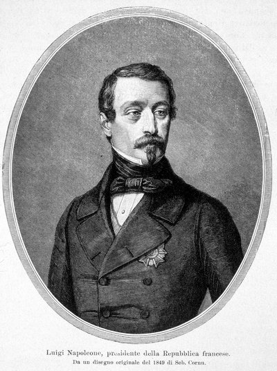 Portrait de Napoléon III - Unknown artist