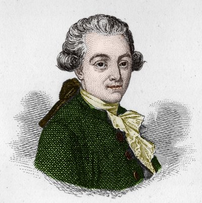 Portrait de Nicolas Joseph Florent Gilbert - Unknown artist
