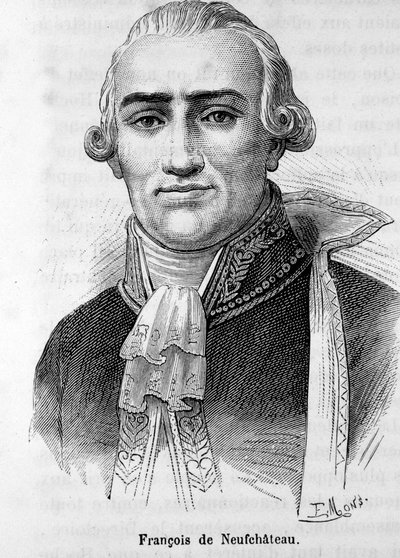 Portrait de Nicolas Louis François de Neufchâteau (1750-1828), écrivain et homme politique français - Unknown artist