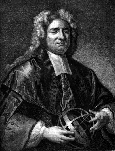 Portrait de Nicolas Saunderson (1682 - 1739), aveugle, professeur de mathématiques à l