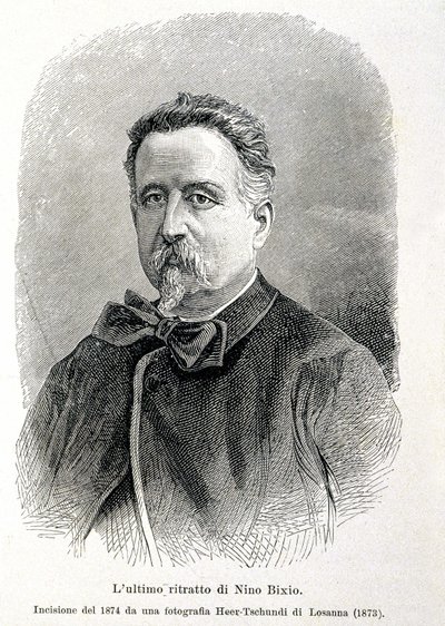 Portrait de Nino Bixio (1821-1873) homme politique italien - Unknown artist