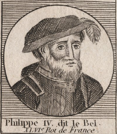 Portrait de Philippe IV le Bel - Unknown artist