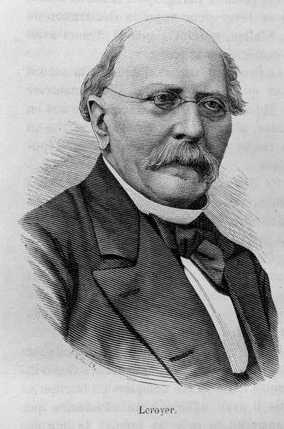 Portrait de Philippe Leroyer (ou Le Royer) - Unknown artist