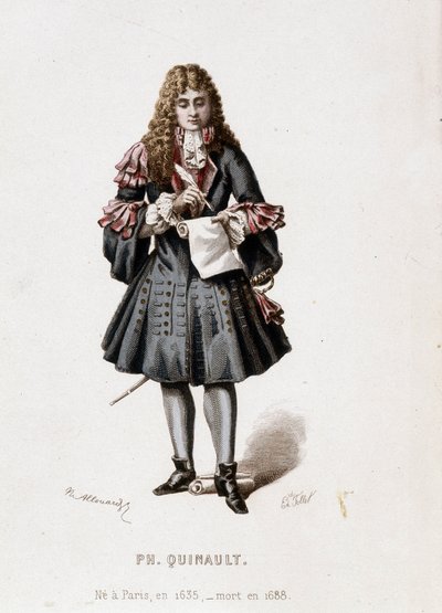 Portrait de Philippe Quinault - Unknown artist