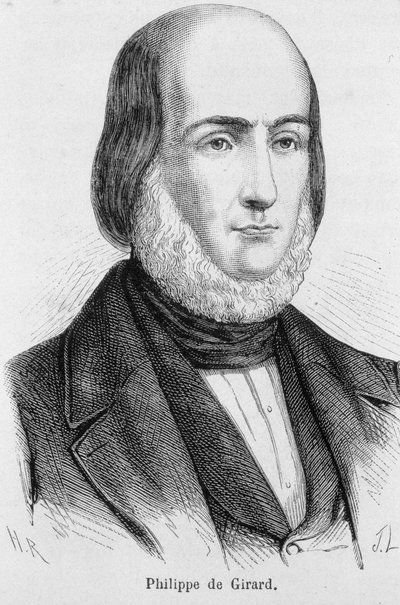 Portrait de Philippe de Girard, inventeur et industriel français (1775 - 1845) - Unknown artist