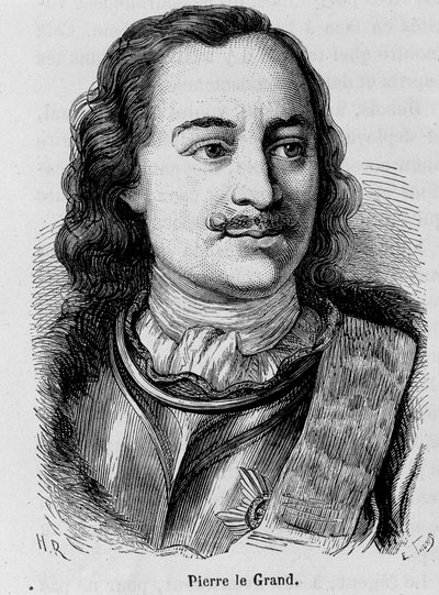 Portrait de Pierre Le Grand - Unknown artist