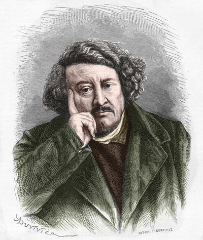 Portrait de Pierre Leroux, philosophe, publiciste et homme politique français (1797 - 1871) - Unknown artist