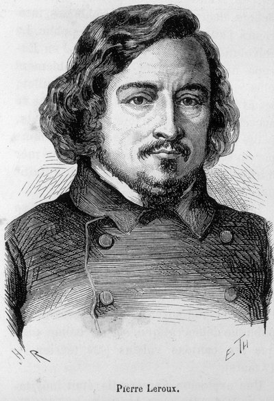 Portrait de Pierre Leroux, philosophe, publiciste et homme politique français (1797 - 1871) - Unknown artist