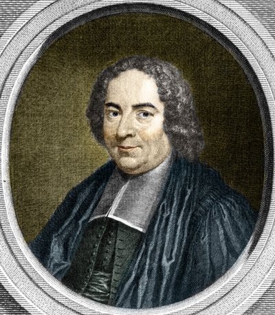 Portrait de Pierre Varignon (1654-1722). Géomètre français. - Unknown artist
