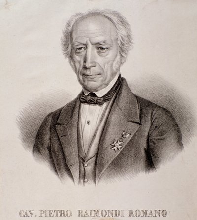 Portrait de Pietro Raimondi - Unknown artist