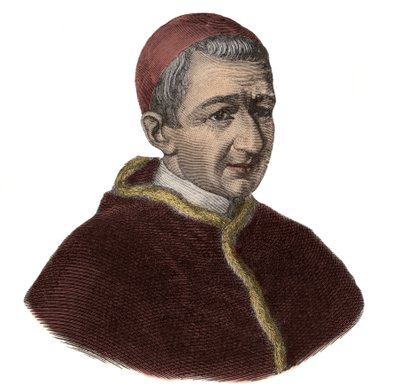 Portrait du Pape Grégoire XVI (Bartolomeo Cappellari) - Unknown artist