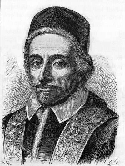 Portrait du Pape Innocent XI (Benedetto Odescalchi) 1611-1689 - Unknown artist