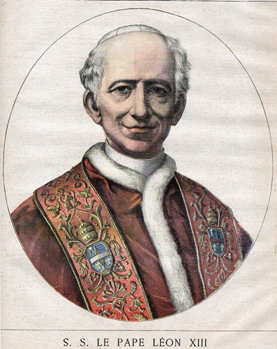 Portrait du pape Léon XIII - Unknown artist