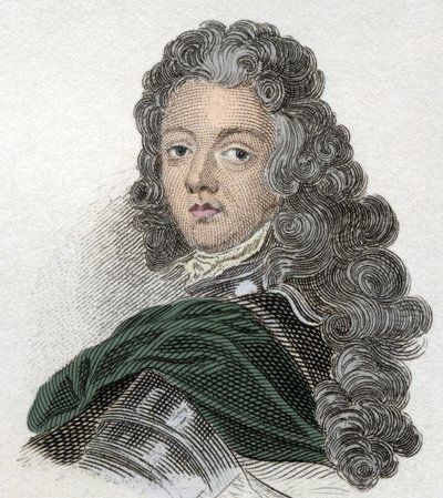 Portrait du prince Eugène de Savoie-Carignan (1663-1736), militaire français. Gravure du 19ème siècle - Unknown artist