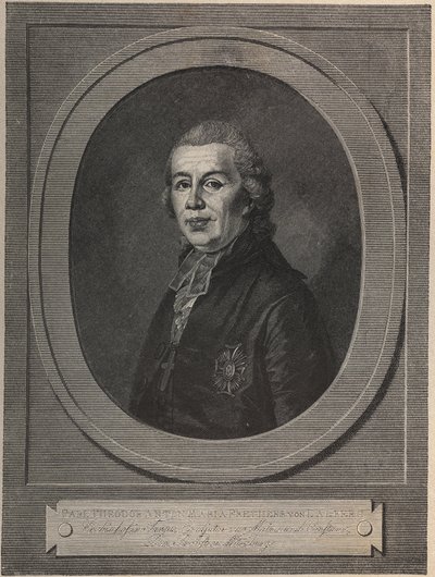 Portrait du prince Karl Theodor von Dalberg (1744-1817), archevêque et homme d