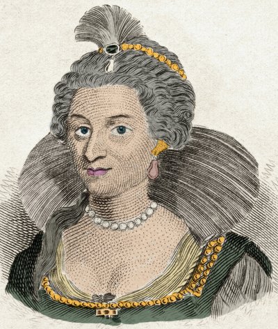Portrait de la reine Anne de Danemark, reine d