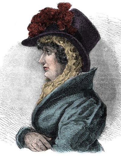 Portrait de la reine Caroline de Brunswick (1768-1821), épouse de George IV, roi d