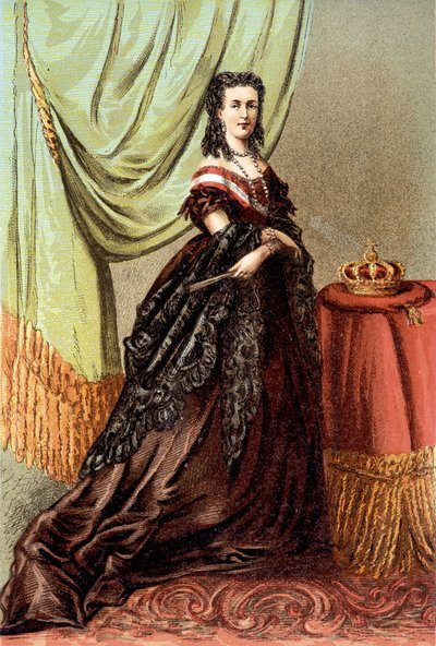 Portrait de la reine Marie Henriette d