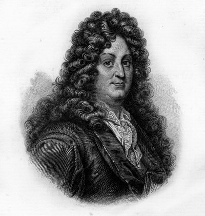 Portrait de Racine, gravure du 19ème siècle - Unknown artist