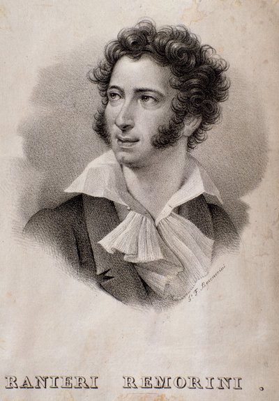 Portrait de Ranieri Remorini (gravure) - Unknown artist