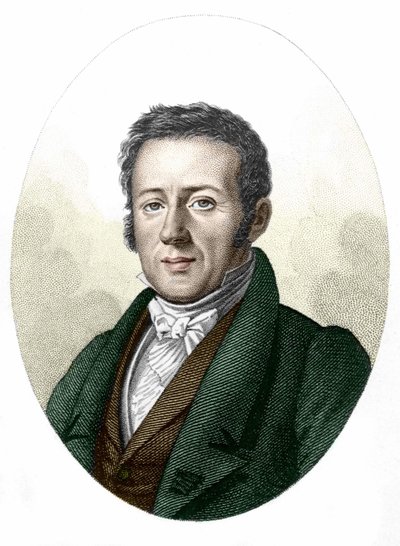 Portrait de René Primrose Lesson (1794-1849), naturaliste et biologiste - Unknown artist