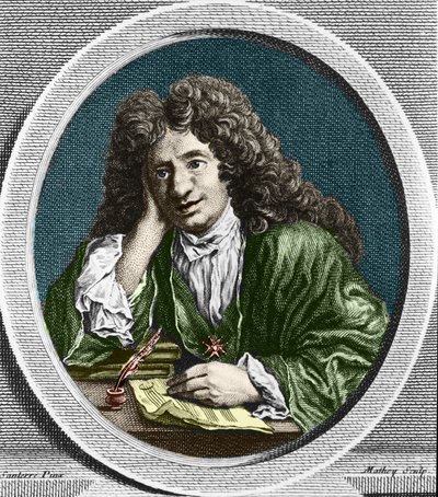 Portrait de Richard Delalande, surintendant de la Musique du Roi ; né le 15 déc. 1657 à Paris ; décédé le 18 janv. 1726 - Unknown artist