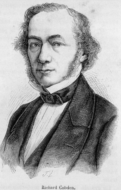 Portrait de Richard Cobden - Unknown artist