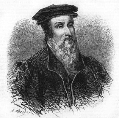 Portrait de Robert I Estienne (1498-1559) humaniste, éditeur et imprimeur. - Unknown artist