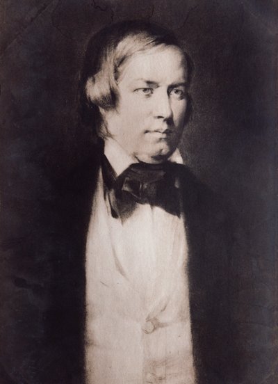 Portrait de Robert Schumann (gravure) - Unknown artist