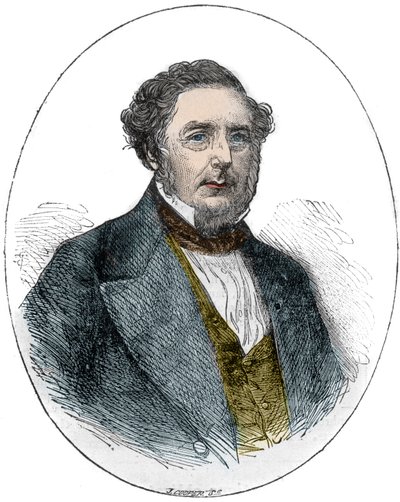 Portrait de Robert Stephenson, ingénieur mécanique et civil anglais - Unknown artist