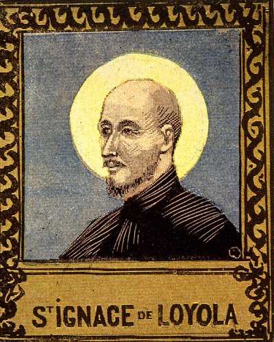 Portrait de Saint Ignace de Loyola (1491 - 1556), fondateur de la Compagnie de Jésus. 19ème siècle. - Unknown artist