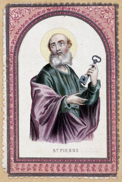 Portrait de Saint Pierre avec la clé - Unknown artist