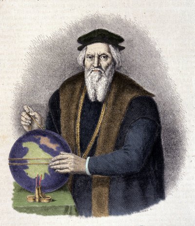 Portrait de Sébastien Cabot (1476-1557), navigateur italien (Sebastiano Caboto) - Unknown artist