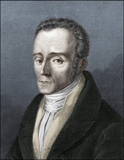 Portrait de Silvio Pellico, écrivain italien (1789-1854) - Unknown artist