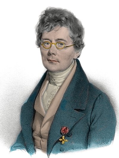 Portrait de Simon Sechter (gravure) - Unknown artist